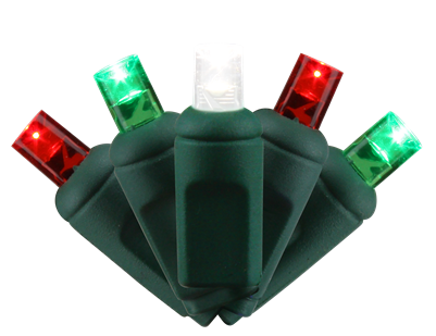 5MM COAX 70L Traditional Multi Light Set - 4" Bulb Spacing (Balled)
