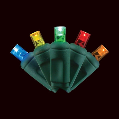 Holiday Lights - LED - 5mm 50L - Multi (Balled)