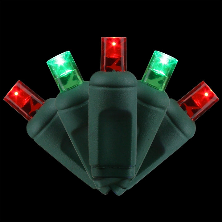 Holiday Lights - 5mm 50L - Red & Green (Balled)