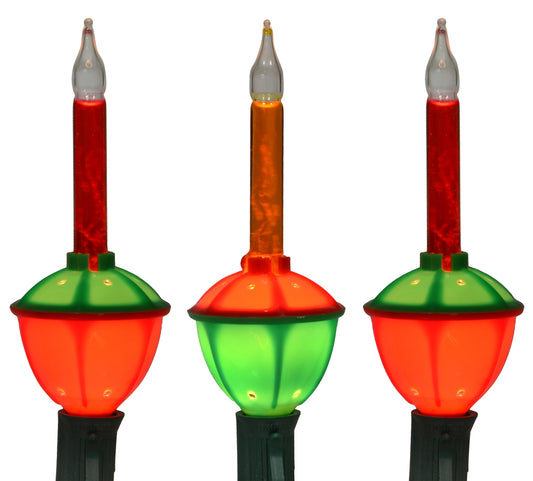 Replacement bulbs - Red, Green, Orange Bubble Lights (3 pack)