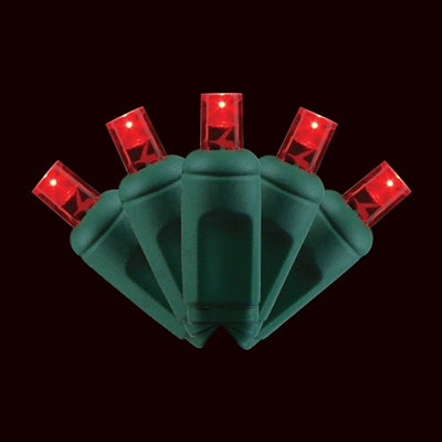 Holiday Lights - LED - 5mm 50L -Red (Balled)