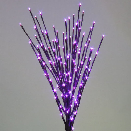 36" Purple with Black Tape Light Burst